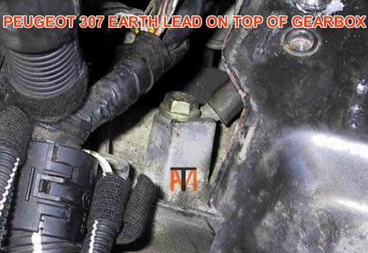 Peugeot 307 earth lead